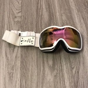 White Oakley Goggles